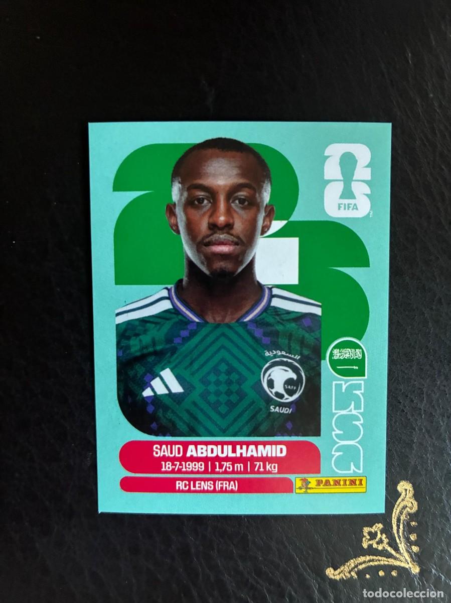 Figurine di Calcio: KSA 4 SAUD ABDULHAMID KSA4 ARABIA SAUDI FIFA WORLD CUP MUNDIAL 2026 26 PANINI