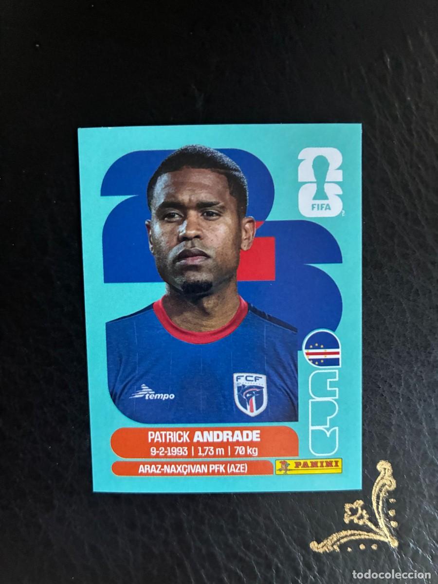 Figurine di Calcio: CPV 11 PATRICK ANDRADE CPV11 CABO VERDE FIFA WORLD CUP MUNDIAL 2026 26 PANINI