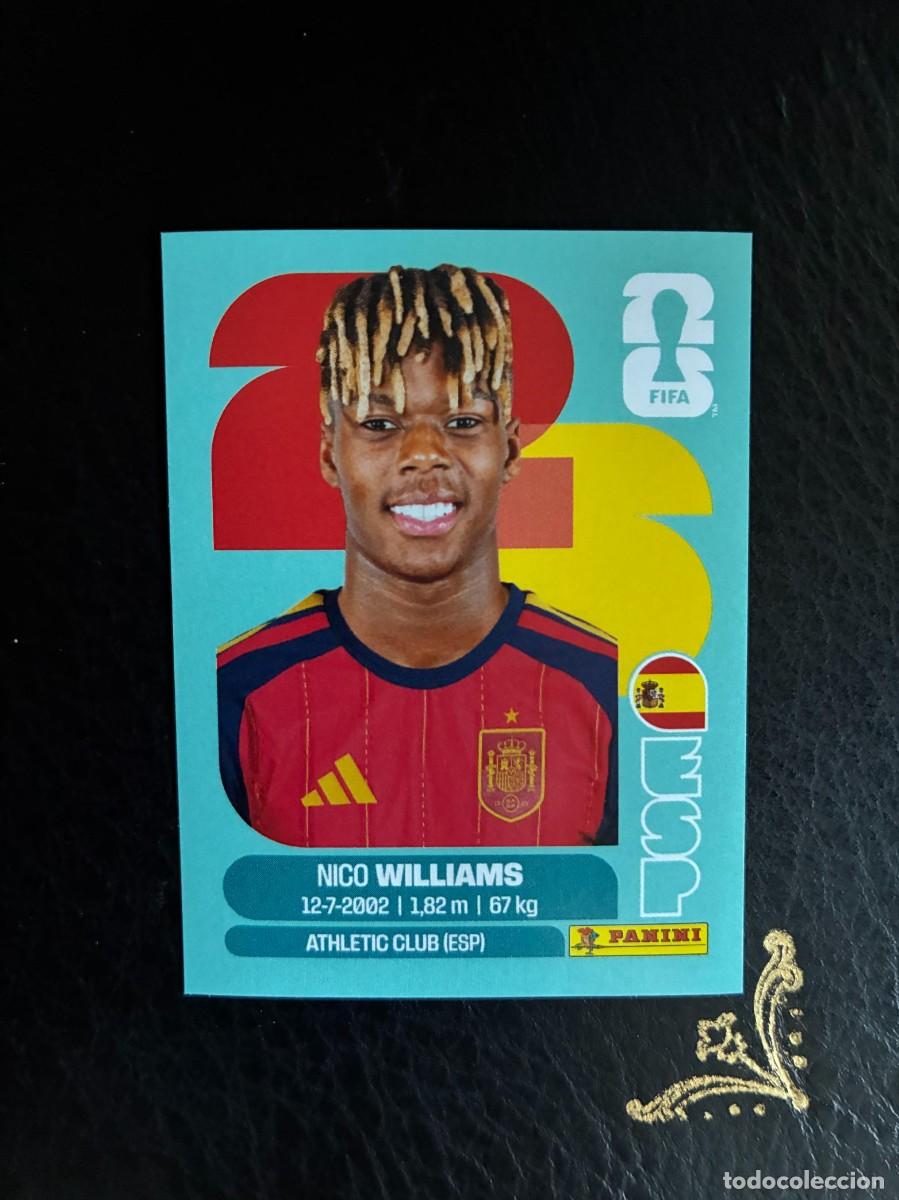 Cromos de Futebol: ESP 17 NICO WILLIAMS ESP17 ESPA&Ntilde;A FIFA WORLD CUP MUNDIAL 2026 26 PANINI
