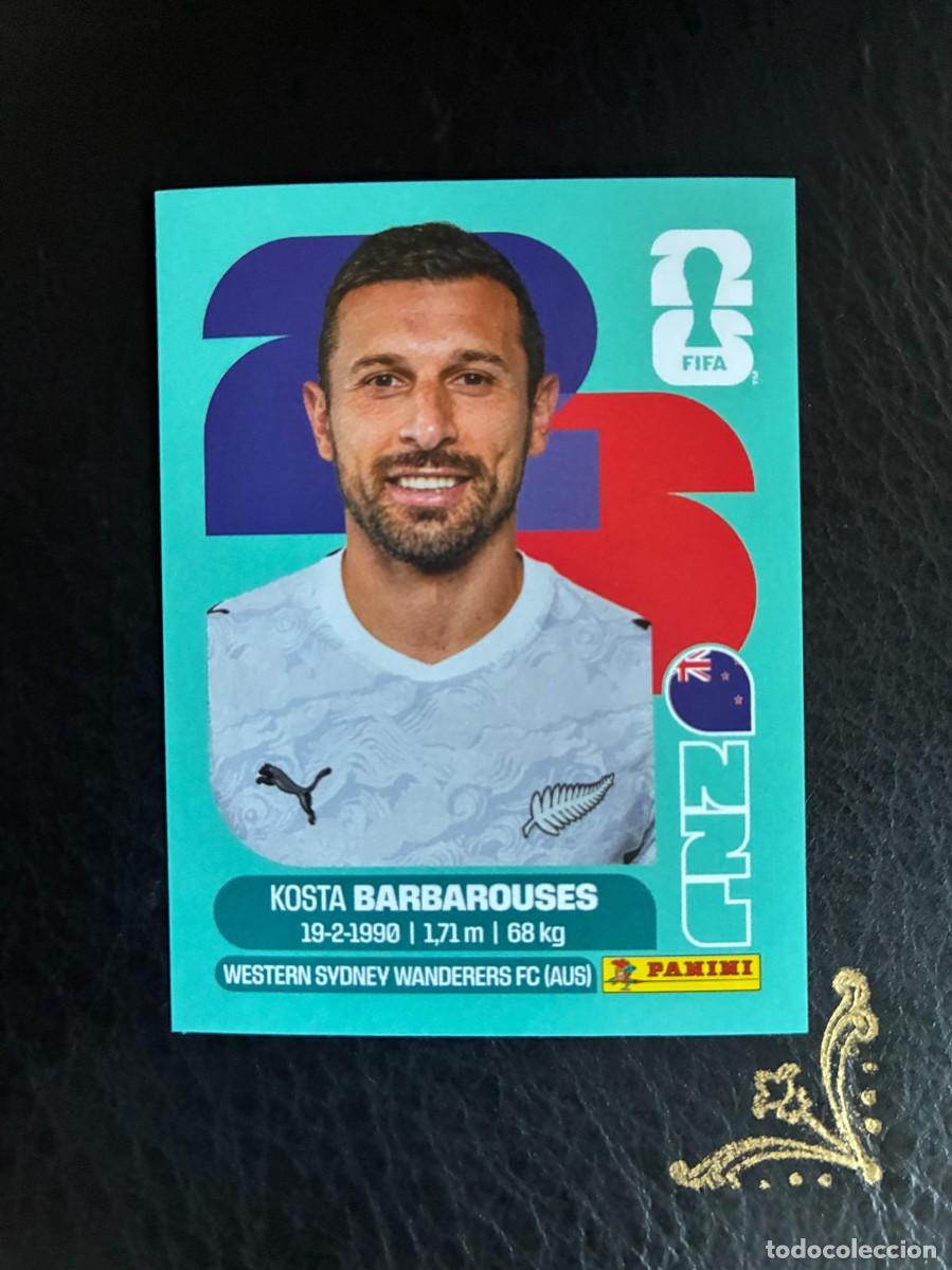 Figurine di Calcio: NZL 20 KOSTA BARBAROUSES NZL20 NUEVA ZELANDA FIFA WORLD CUP MUNDIAL 2026 26 PANINI