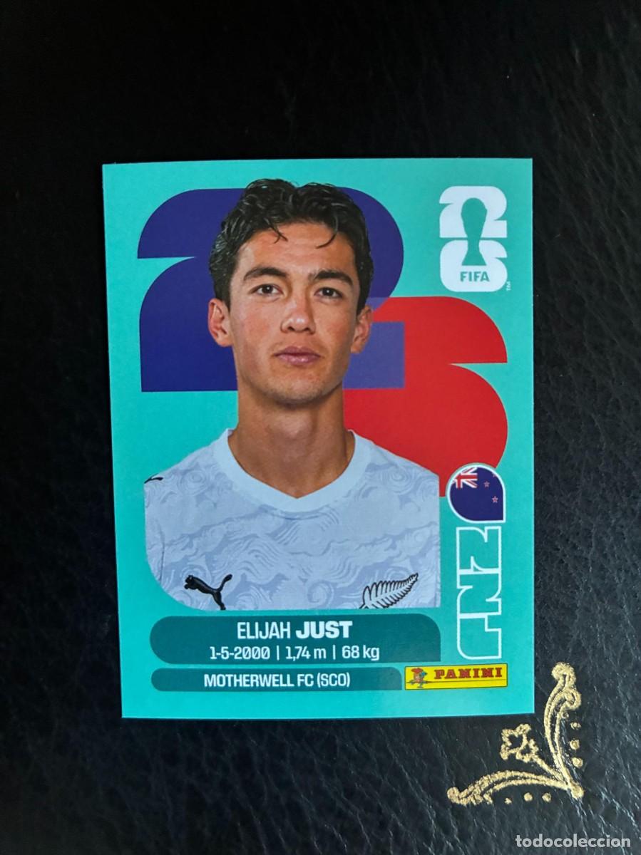 Figurine di Calcio: NZL 18 ELIJAH JUST NZL18 NUEVA ZELANDA FIFA WORLD CUP MUNDIAL 2026 26 PANINI