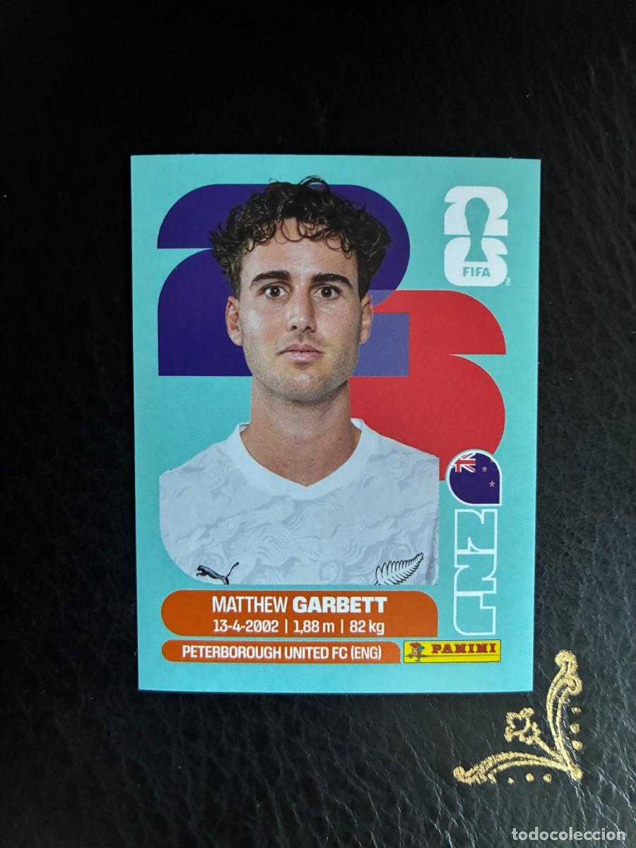 Figurine di Calcio: NZL 14 MATTHEW GARRETT NZL14 NUEVA ZELANDA FIFA WORLD CUP MUNDIAL 2026 26 PANINI