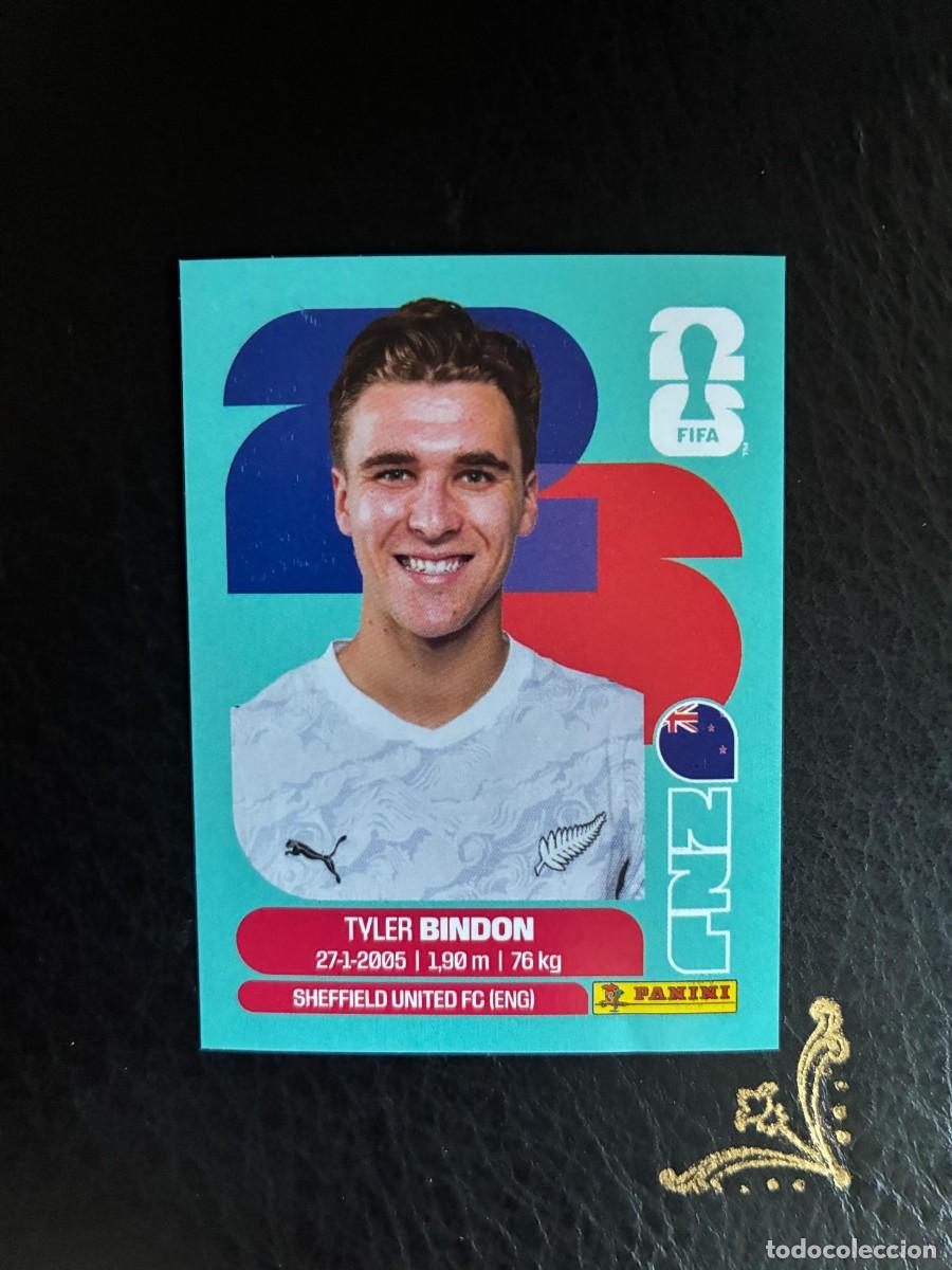 Figurine di Calcio: NZL 7 TYLER BINDON NZL7 NUEVA ZELANDA FIFA WORLD CUP MUNDIAL 2026 26 PANINI