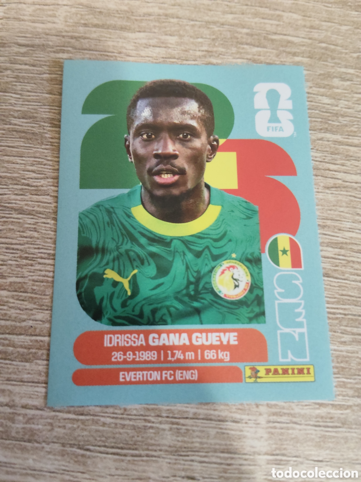 Cartes &agrave; collectionner de Football: Panini mundial 2026 SEN 9 Idrissa Gana Gueye Senegal