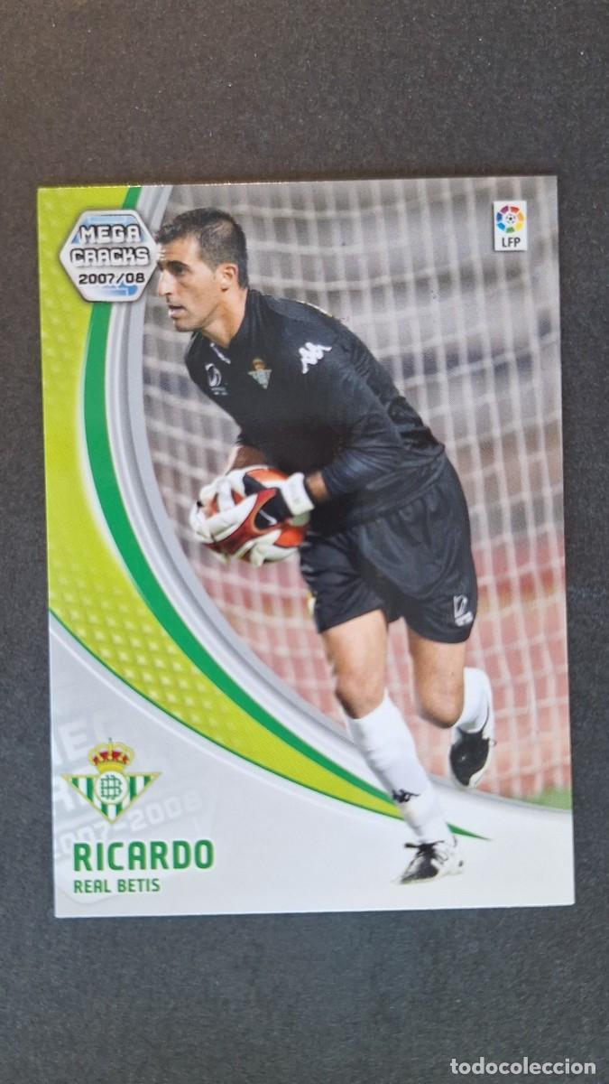 Cromos de F&uacute;tbol: L3 RICARDO REAL BETIS BALOMPIE NUEVO FICHAJE 468 PANINI MEGACRACKS 2007 2008 07 08
