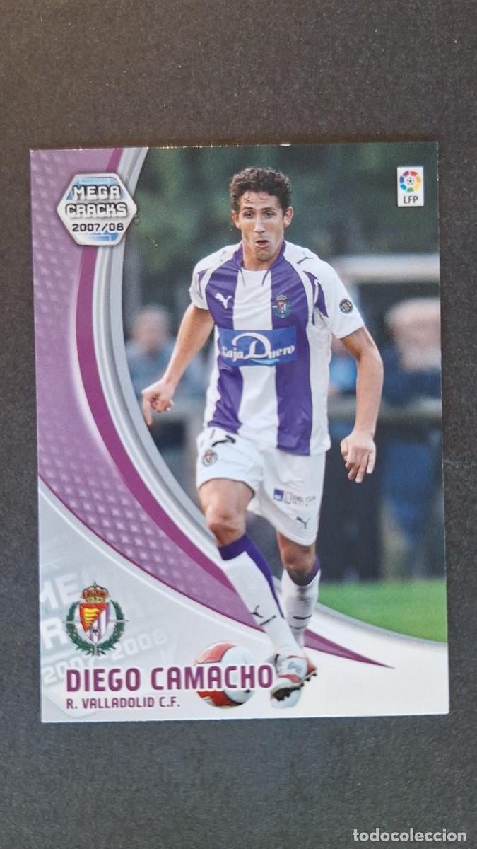 Cromos de F&uacute;tbol: L3 DIEGO CAMACHO REAL VALLADOLID NUEVO FICHAJE 473 PANINI MEGACRACKS 2007 2008 07 08