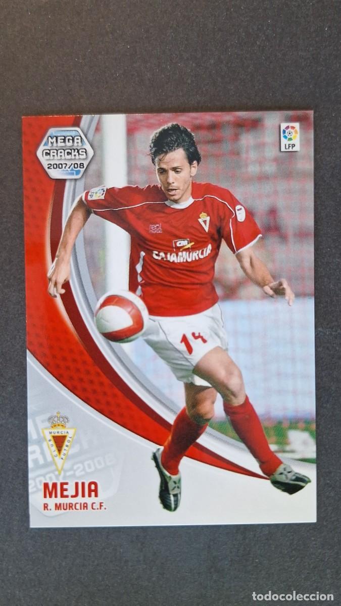 Cromos de F&uacute;tbol: L3 MEJIA REAL MURCIA C. F. NUEVO FICHAJE 474 PANINI MEGACRACKS 2007 2008 07 08