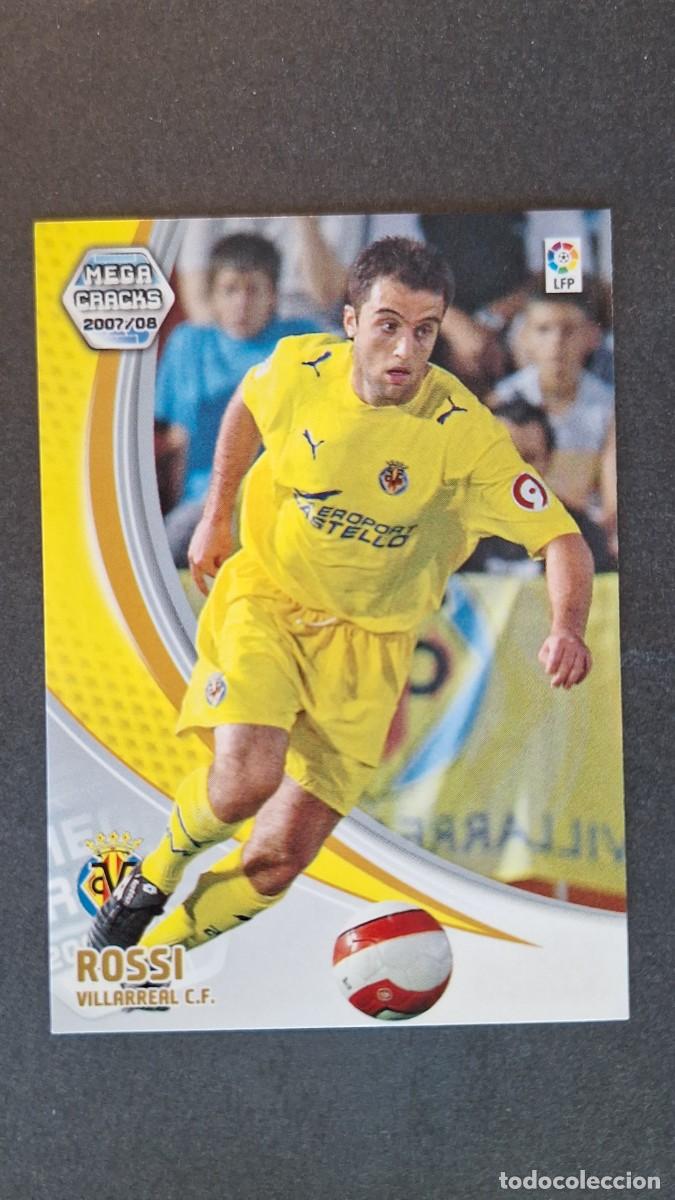 Cromos de F&uacute;tbol: L3 ROSSI VILLARREAL C. F. NUEVO FICHAJE 475 PANINI MEGACRACKS 2007 2008 07 08