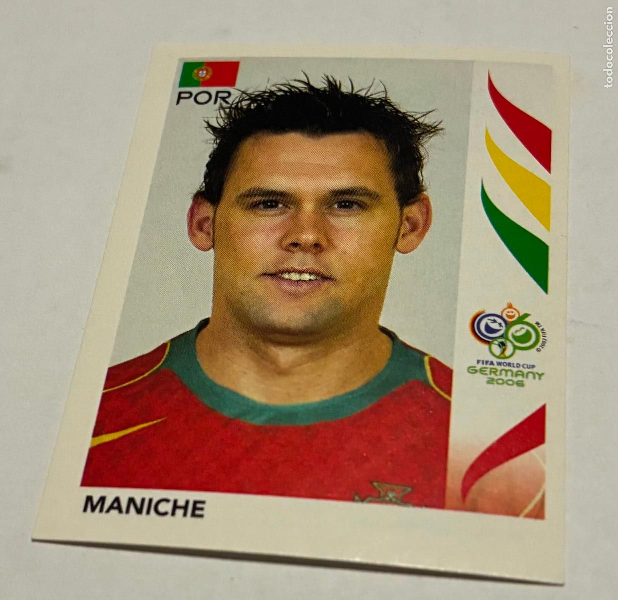 Cromos de F&uacute;tbol: CROMO FUTBOL MUNDIAL ALEMANIA 2006, PANINI , Numero 294, MANICHE, Portugal