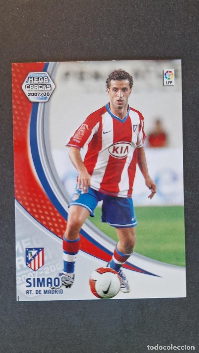 Cromos de F&uacute;tbol: L3 SIMAO ATLETICO DE MADRID NUEVO FICHAJE 476 PANINI MEGACRACKS 2007 2008 07 08