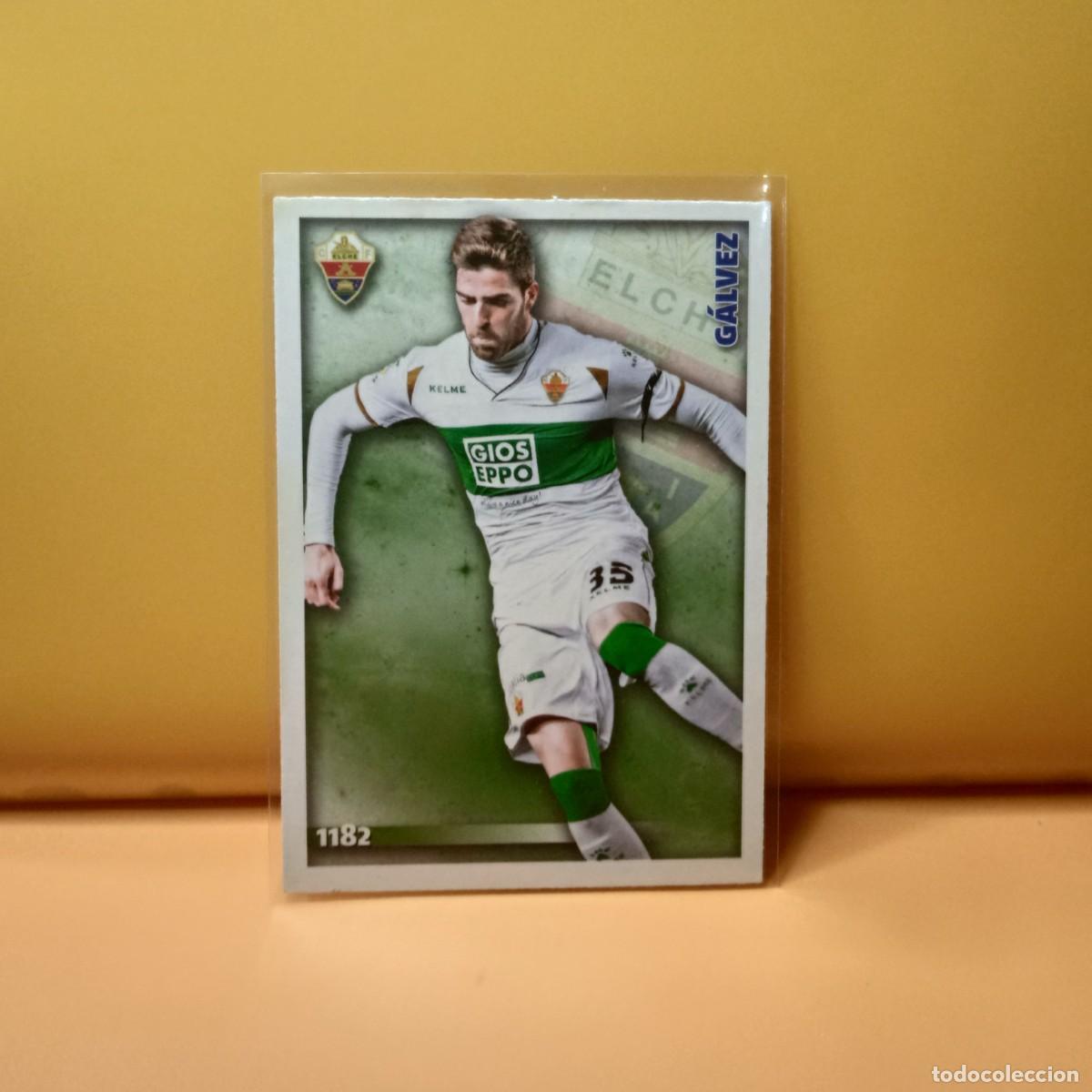 Cromos de f&uacute;tbol: MUNDICROMO 2014 2015 14 15 C.F ELCHE G&Aacute;LVEZ 1182 UH III