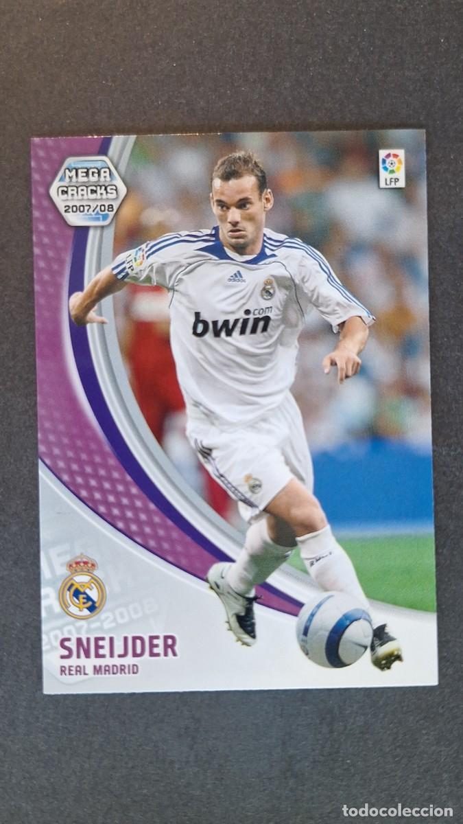 Cromos de F&uacute;tbol: L3 SNEIJDER REAL MADRID NUEVO FICHAJE 480 PANINI MEGACRACKS 2007 2008 07 08