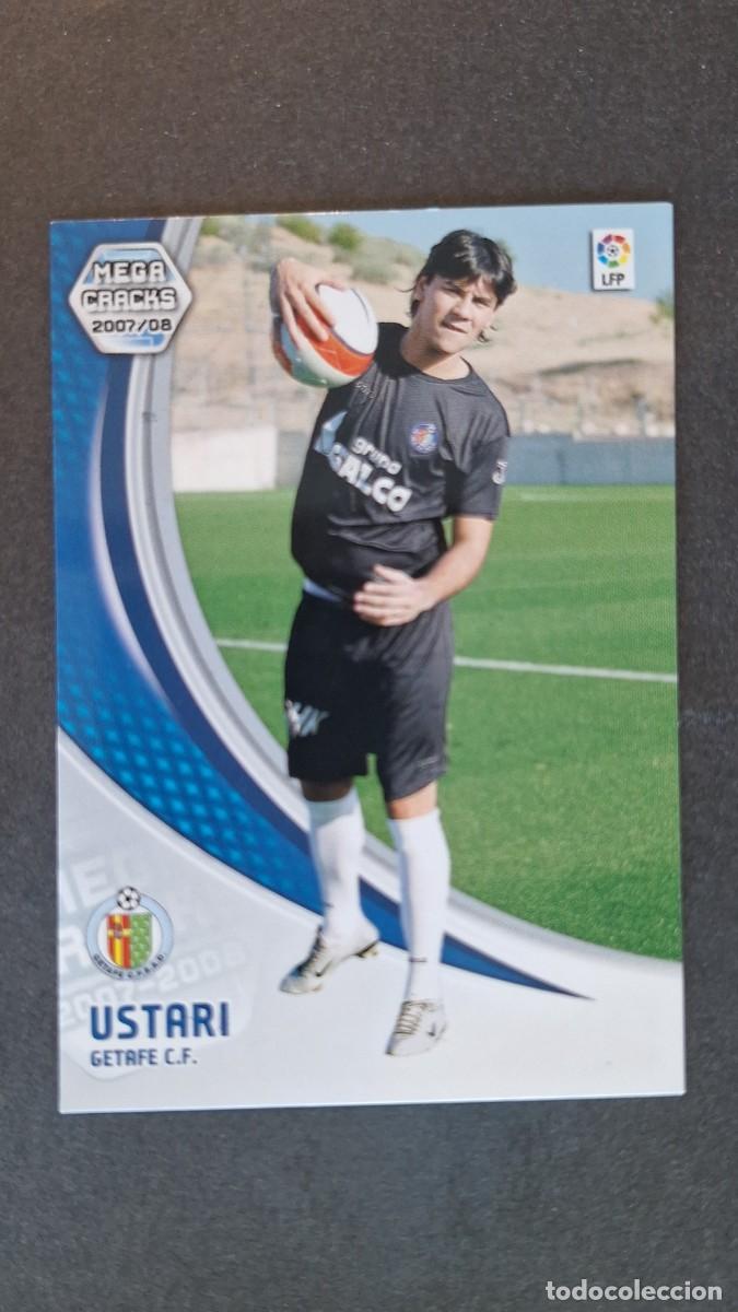 Fu&szlig;ball-Sticker: L3 USTARI GETAFE C. F. NUEVO FICHAJE 482 PANINI MEGACRACKS 2007 2008 07 08