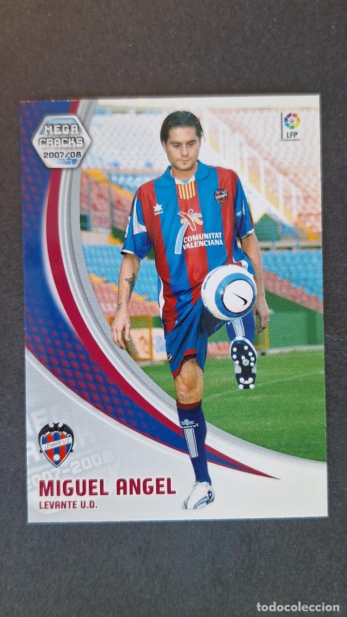 Figurine di Calcio: L3 MIGUEL ANGEL LEVANTE U. D. NUEVO FICHAJE 483 PANINI MEGACRACKS 2007 2008 07 08