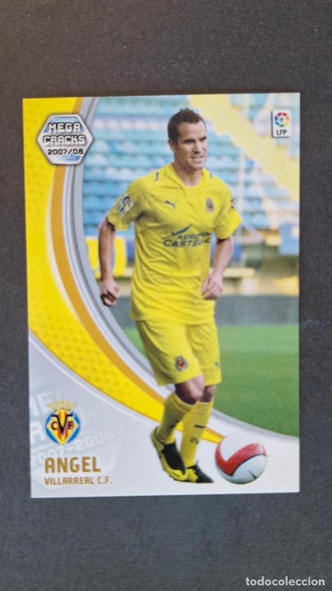 Cromos de F&uacute;tbol: L3 ANGEL VILLARREAL C. F. NUEVO FICHAJE 486 PANINI MEGACRACKS 2007 2008 07 08