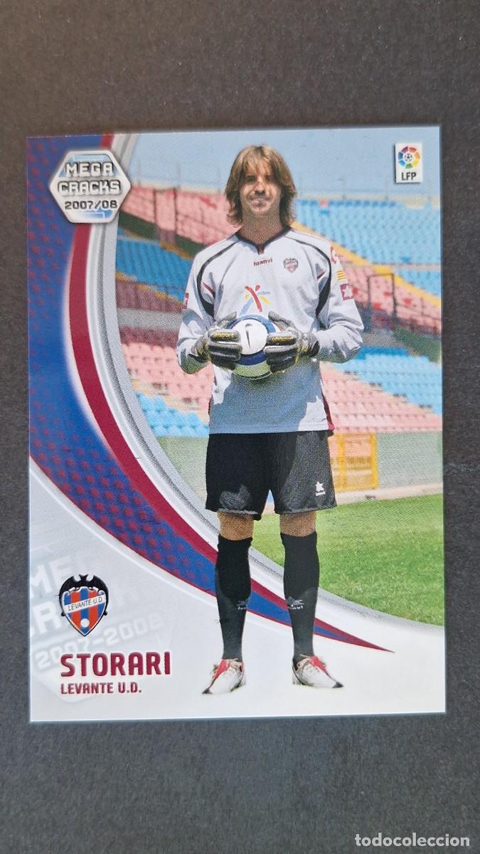 Cromos de F&uacute;tbol: L3 STORARI LEVANTE U. D. NUEVO FICHAJE 489 PANINI MEGACRACKS 2007 2008 07 08