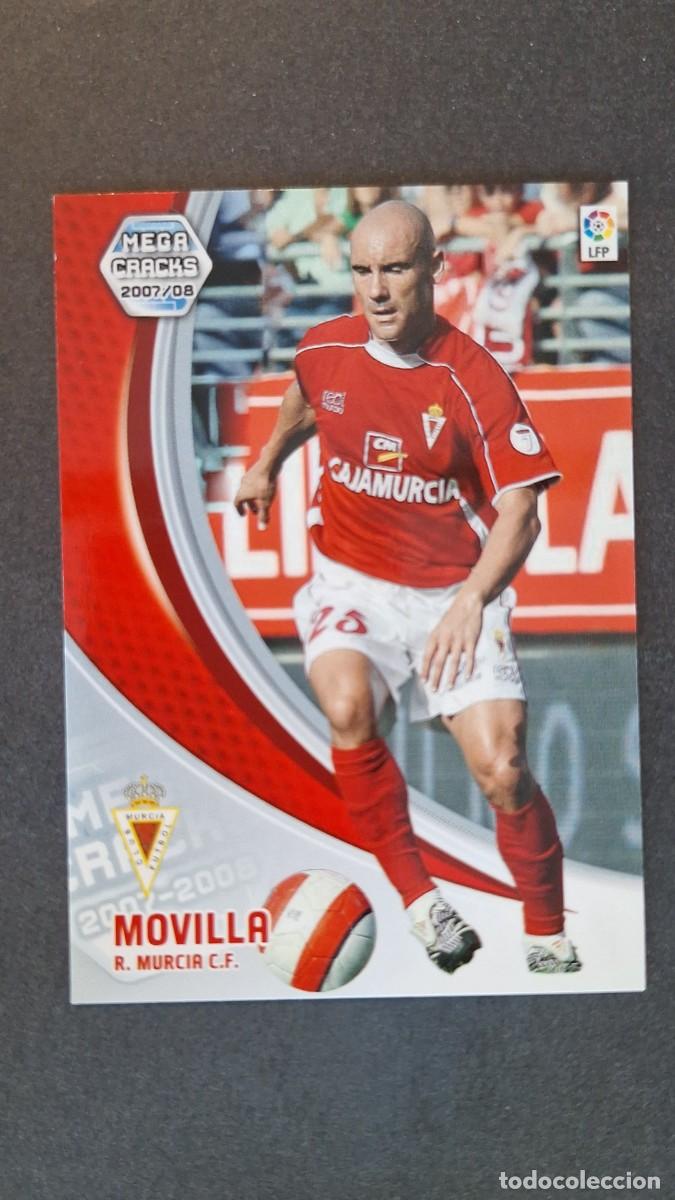 Cromos de F&uacute;tbol: L3 MOVILLA REAL MURCIA C. F. NUEVO FICHAJE 492 PANINI MEGACRACKS 2007 2008 07 08
