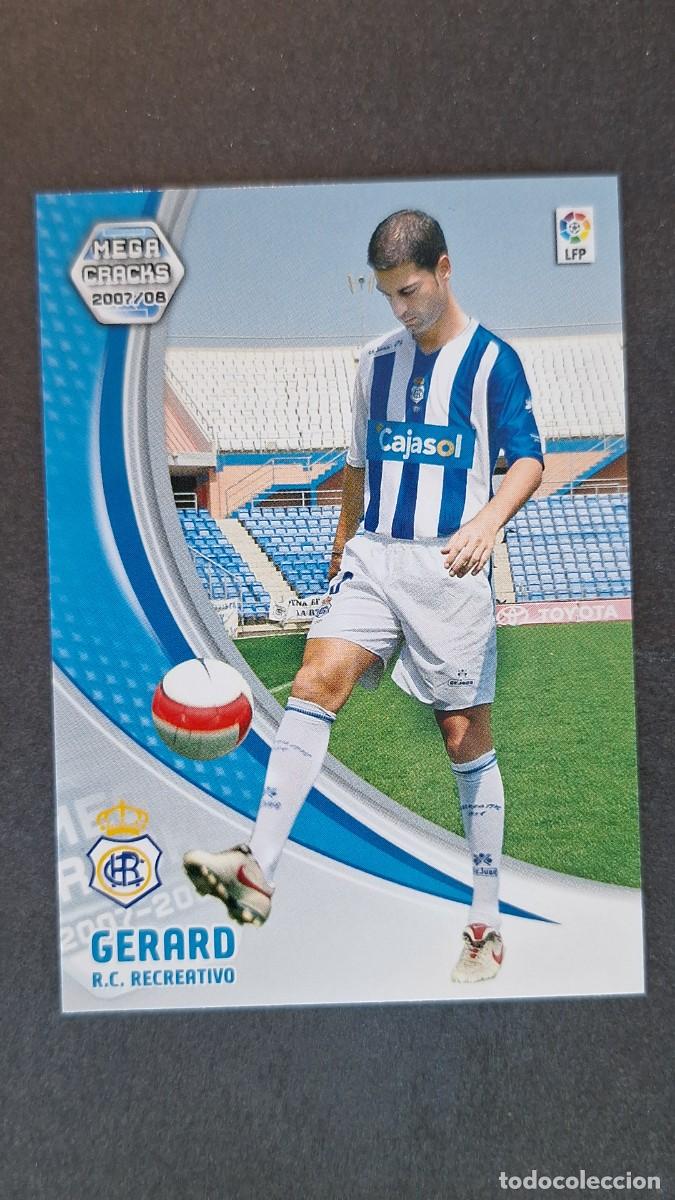 Cromos de F&uacute;tbol: L3 GERARD RECREATIVO DE HUELVA NUEVO FICHAJE 493 PANINI MEGACRACKS 2007 2008 07 08
