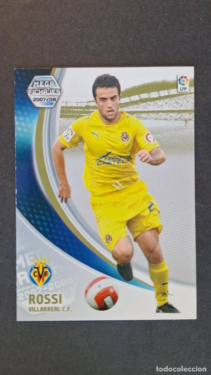 Cromos de F&uacute;tbol: L3 ROSSI VILLARREAL C. F. MEGA FICHAJE 501 PANINI MEGACRACKS 2007 2008 07 08