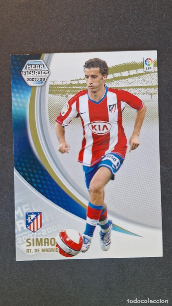 Cromos de F&uacute;tbol: L3 SIMAO ATLETICO DE MADRID MEGA FICHAJE 502 PANINI MEGACRACKS 2007 2008 07 08