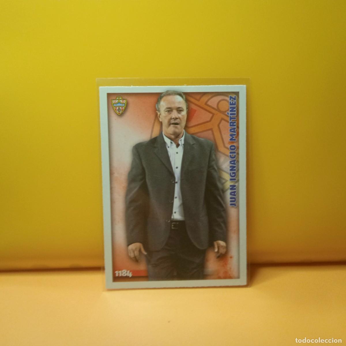 Cromos de F&uacute;tbol: MUNDICROMO 2014 2015 14 15 U.D ALMER&Iacute;A JUAN IGNACIO MART&Iacute;NEZ 1184 UH III