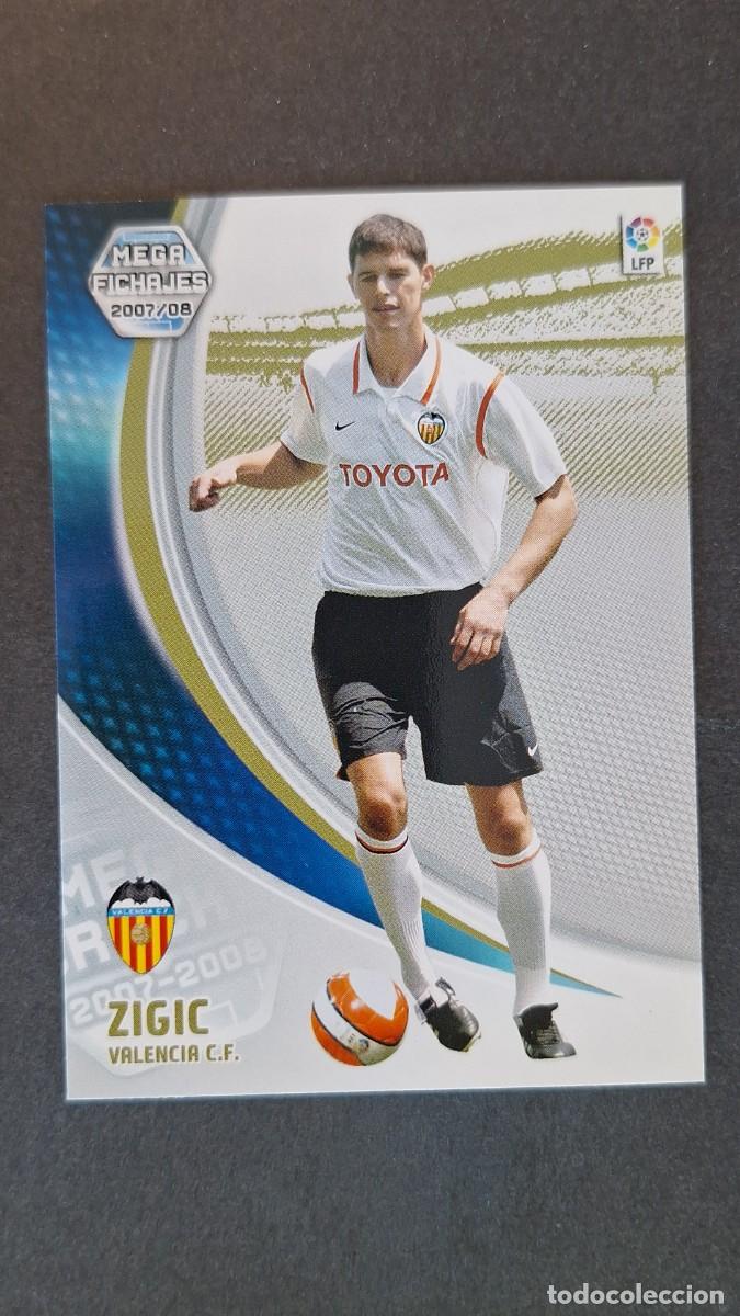 Cromos de F&uacute;tbol: L3 ZIGIC VALENVCIA C. F. MEGA FICHAJE 504 PANINI MEGACRACKS 2007 2008 07 08
