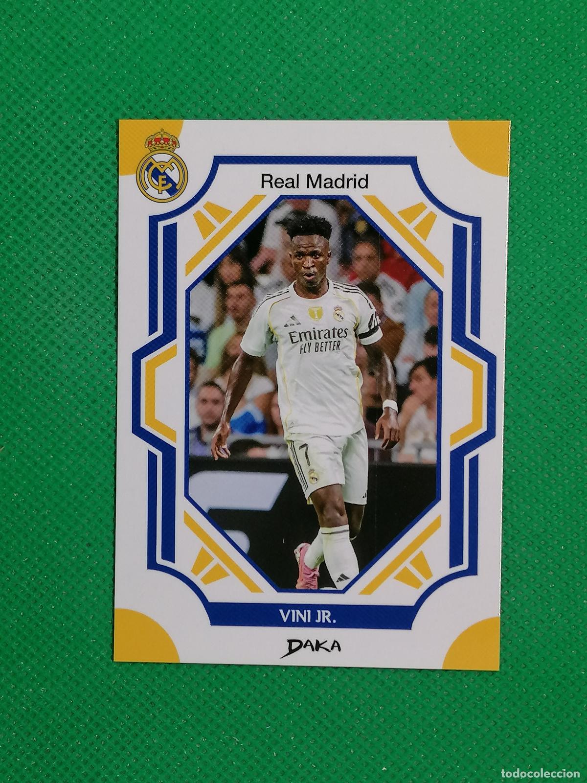Cromos de F&uacute;tbol: RM-2-B VINI JR ⚽ DAKA TOP AUDIENCE REAL MADRID 2025 2026 25 26 ⚽