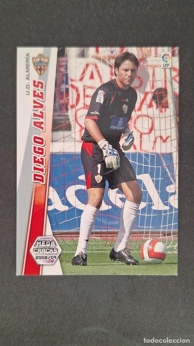 Cromos de F&uacute;tbol: L3 DIEGO ALVES U. D. ALMERIA 2 PANINI MEGACRACKS 2008 2009 08 09