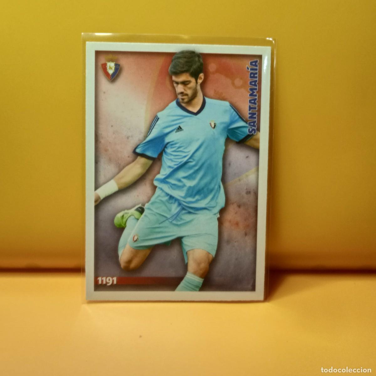 Fu&szlig;ball-Sticker: MUNDICROMO 2014 2015 14 15 C AT OSASUNA SANTAMAR&Iacute;A 1191 UHIII
