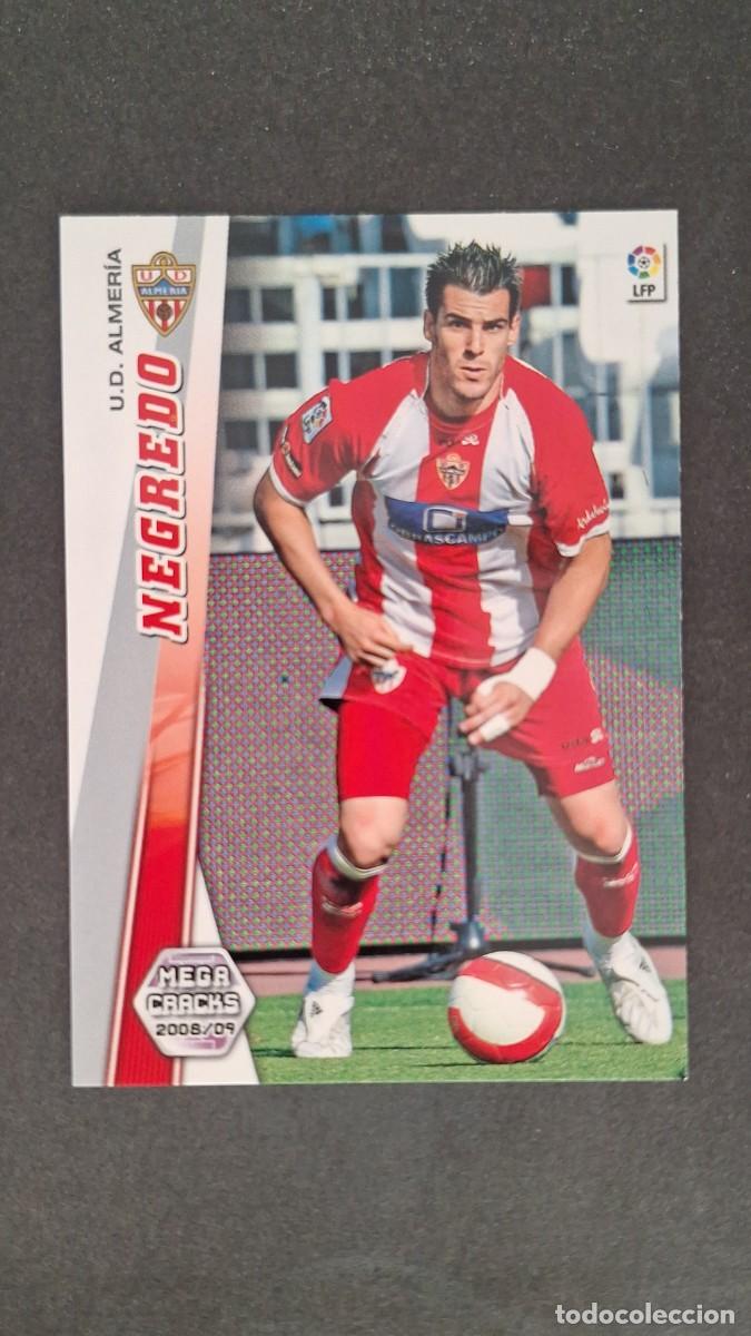 Cromos de F&uacute;tbol: L3 NEGREDO U. D. ALMERIA 16 PANINI MEGACRACKS 2008 2009 08 09