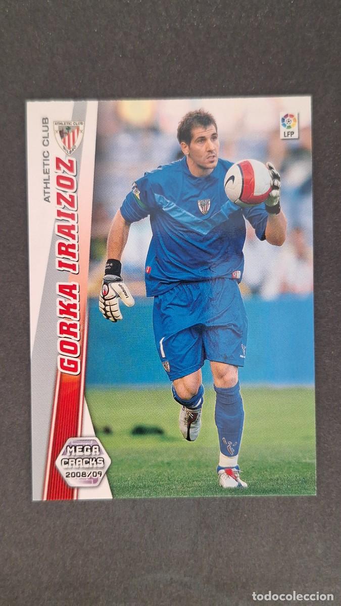 Cromos de F&uacute;tbol: L3 GORKA IRAIZOZ ATHLETIC CLUB DE BILBAO 20 PANINI MEGACRACKS 2008 2009 08 09