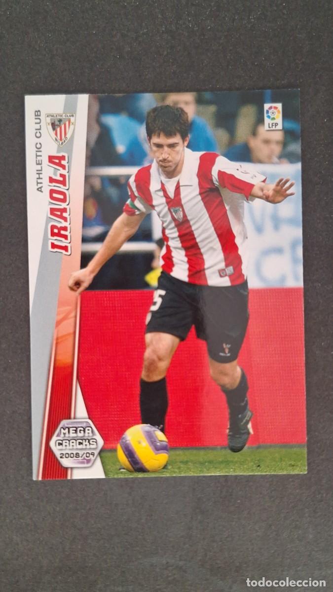 Cromos de F&uacute;tbol: L3 IRAOLA ATHLETIC CLUB DE BILBAO 22 PANINI MEGACRACKS 2008 2009 08 09