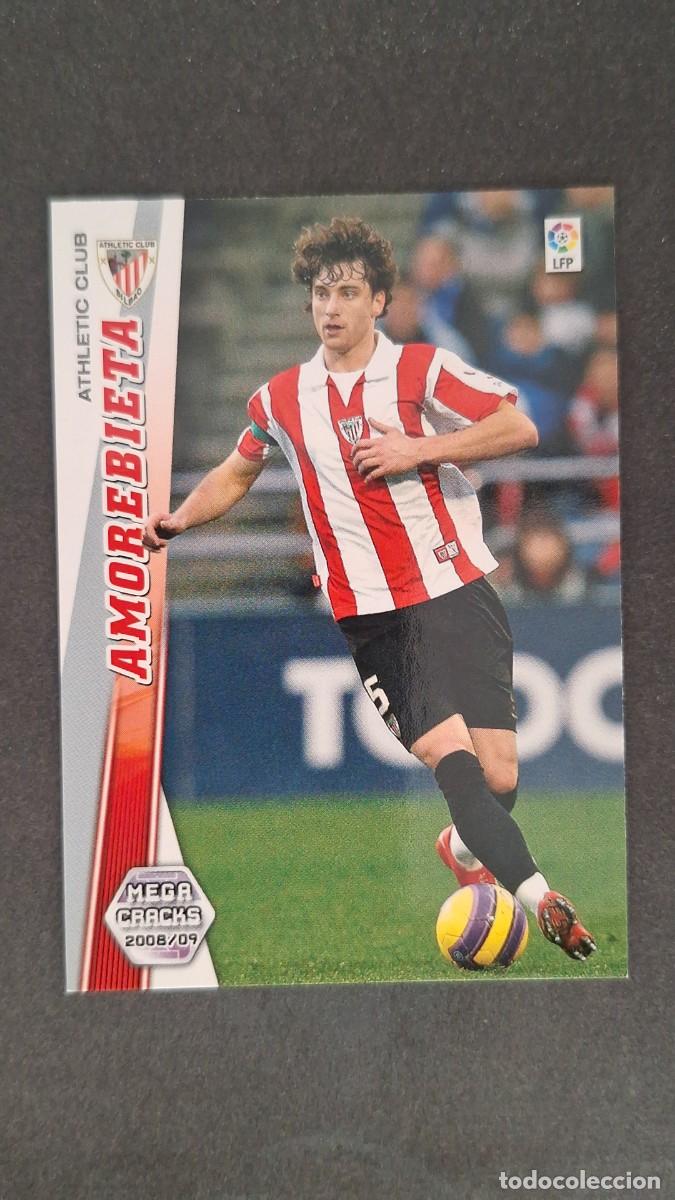 Cromos de F&uacute;tbol: L3 AMOREBIETA ATHLETIC CLUB DE BILBAO 23 PANINI MEGACRACKS 2008 2009 08 09