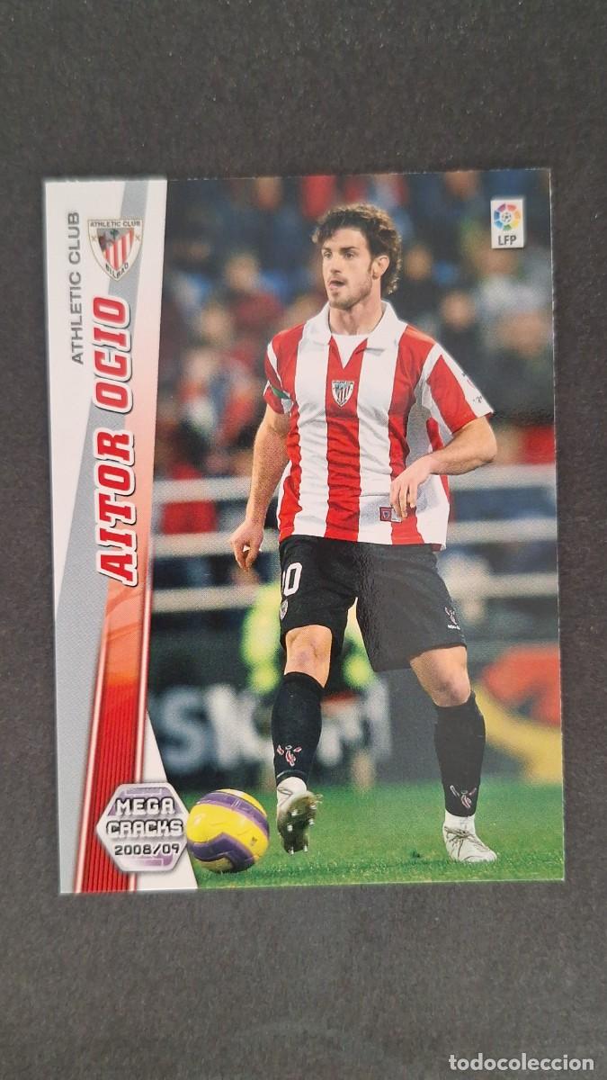 Cromos de F&uacute;tbol: L3 AITOR OCIO ATHLETIC CLUB DE BILBAO 24 PANINI MEGACRACKS 2008 2009 08 09