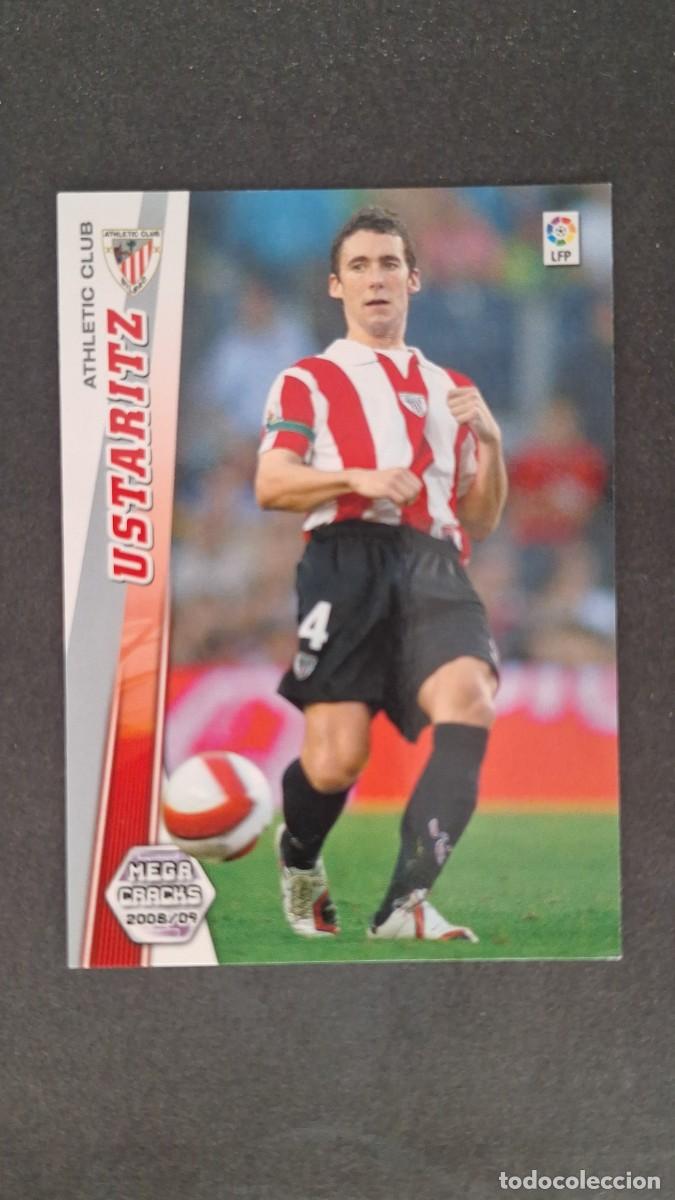 Cromos de F&uacute;tbol: L3 USTARITZ ATHLETIC CLUB DE BILBAO 25 PANINI MEGACRACKS 2008 2009 08 09