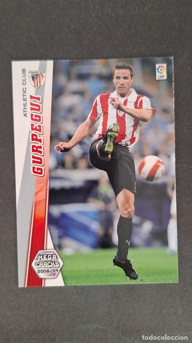 Cromos de F&uacute;tbol: L3 GURPEGUI ATHLETIC CLUB DE BILBAO 27 PANINI MEGACRACKS 2008 2009 08 09