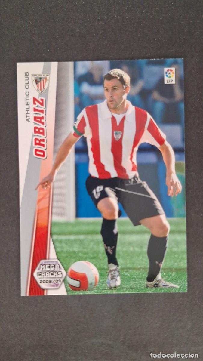 Cromos de F&uacute;tbol: L3 ORBAIZ ATHLETIC CLUB DE BILBAO 28 PANINI MEGACRACKS 2008 2009 08 09