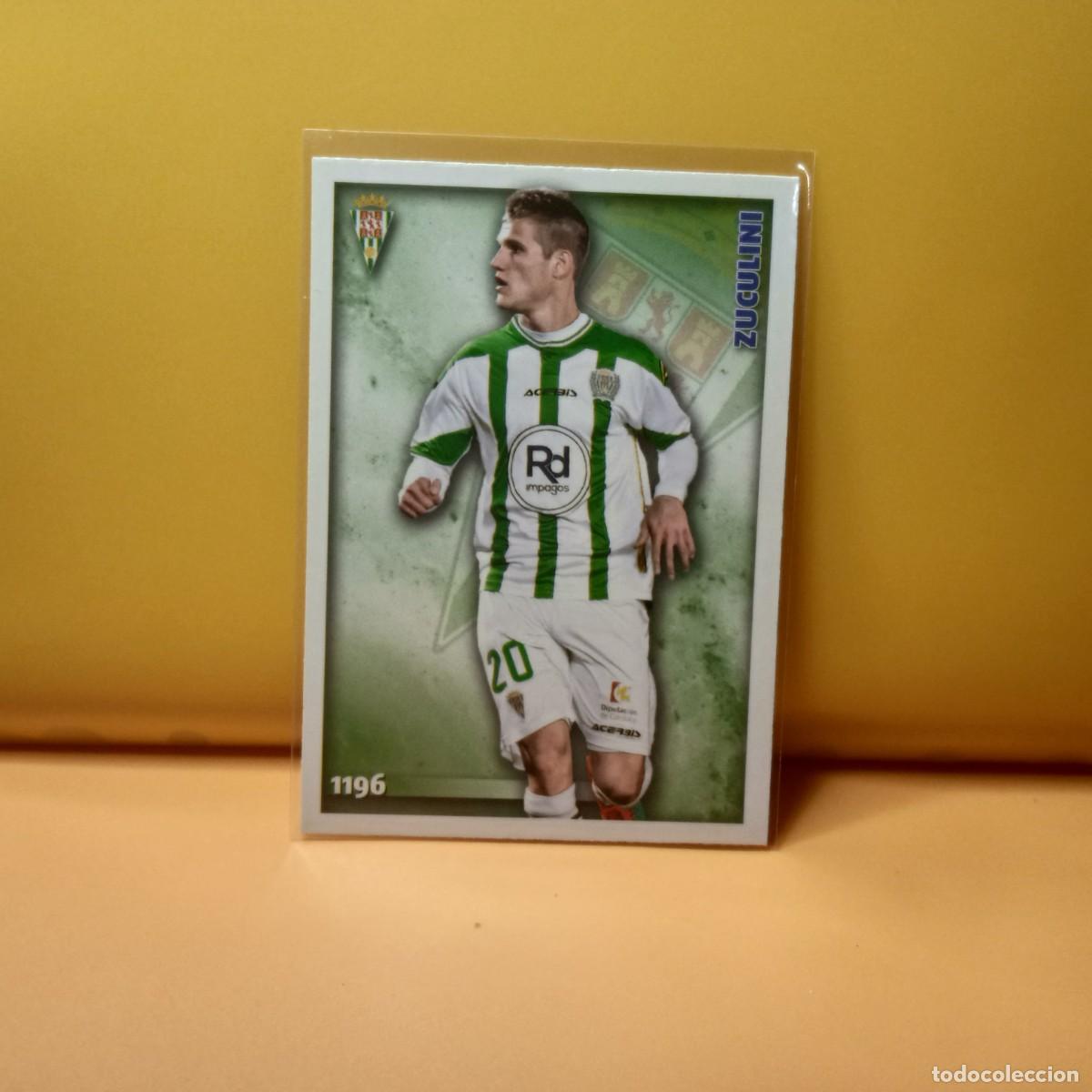 Cromos de F&uacute;tbol: MUNDICROMO 2014 2015 14 15 CORDOBA ZUCULINI 1196 UHIII