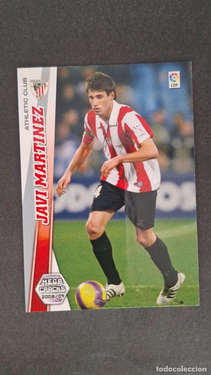 Cromos de F&uacute;tbol: L3 JAVI MARTINEZ ATHLETIC CLUB DE BILBAO 29 PANINI MEGACRACKS 2008 2009 08 09