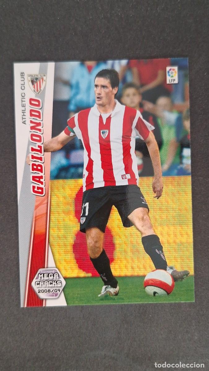 Cromos de F&uacute;tbol: L3 GABILONDO ATHLETIC CLUB DE BILBAO 33 PANINI MEGACRACKS 2008 2009 08 09