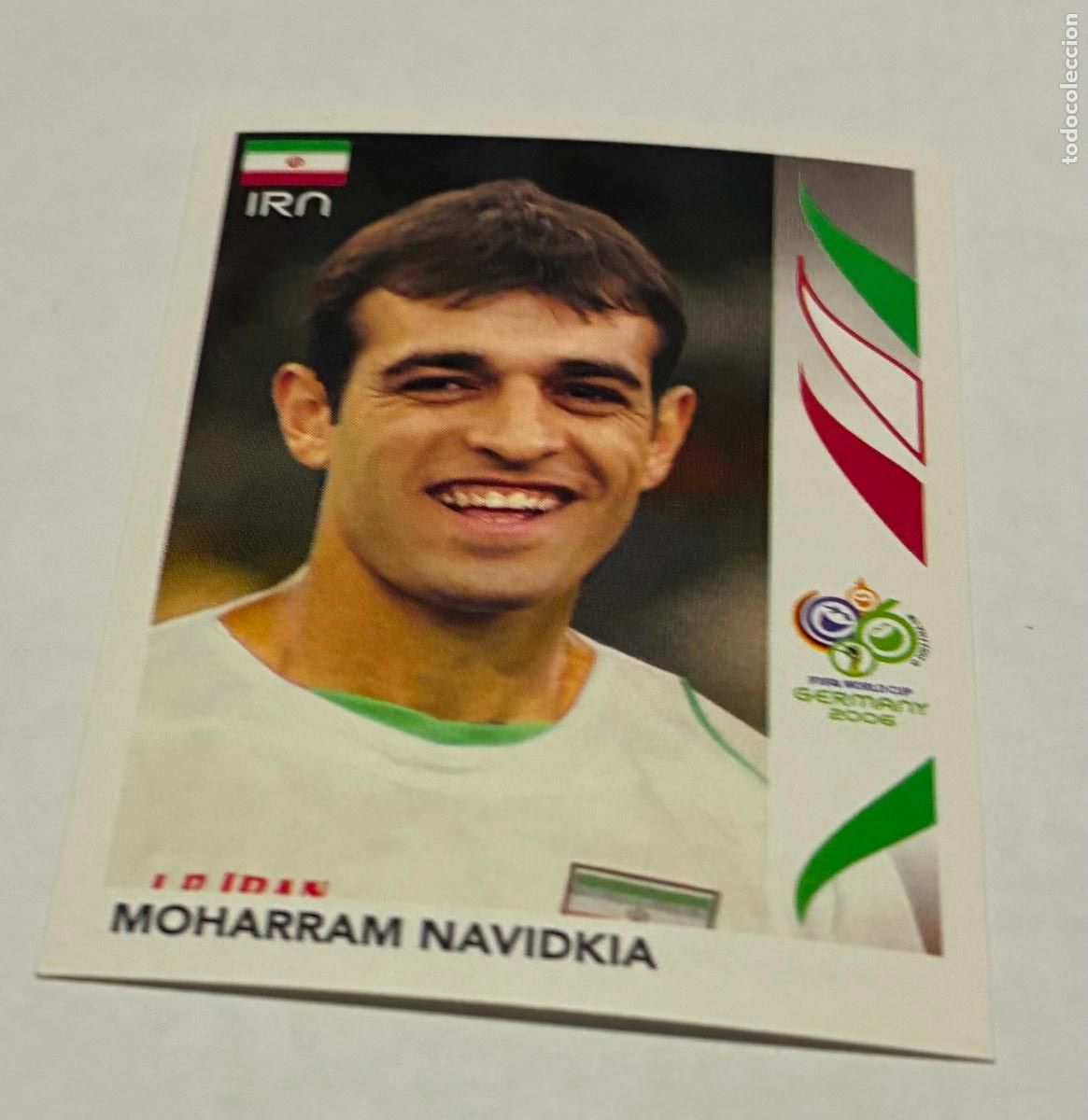 Cromos de F&uacute;tbol: CROMO FUTBOL MUNDIAL ALEMANIA 2006, PANINI, MOHARRAM NAVIDKIA, Numero, 275, Iran