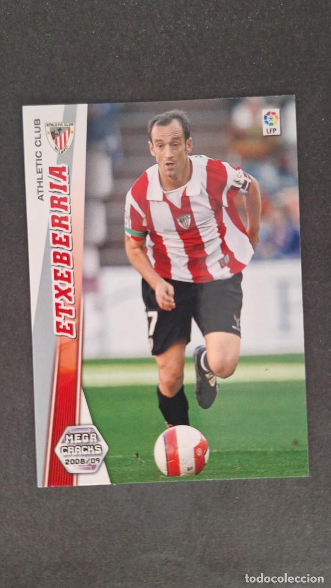 Cromos de F&uacute;tbol: L3 ETXEBERRIA ATHLETIC CLUB DE BILBAO 34 PANINI MEGACRACKS 2008 2009 08 09