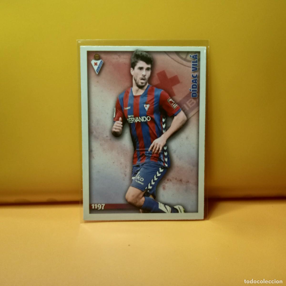 Cromos de F&uacute;tbol: MUNDICROMO 2014 2015 14 15 S.D EIBAR D&Iacute;DAC VIL&Aacute; 1197 UHIII