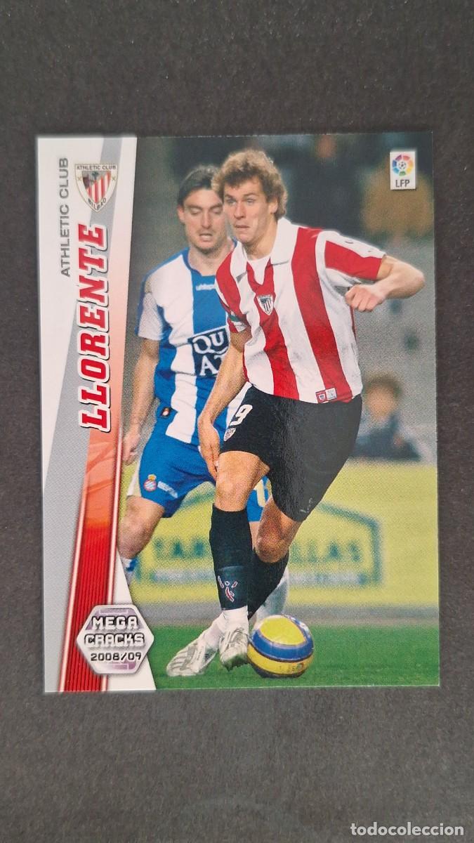 Cromos de F&uacute;tbol: L3 LLORENTE ATHLETIC CLUB DE BILBAO 35 PANINI MEGACRACKS 2008 2009 08 09