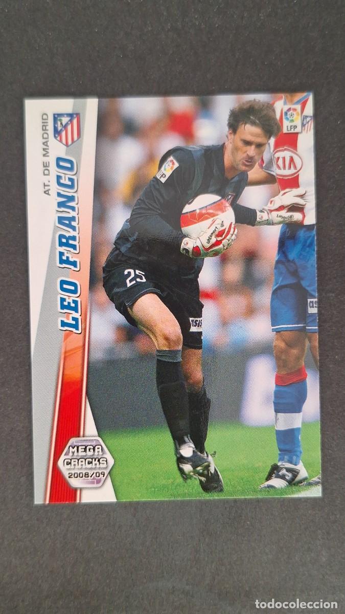 Cromos de F&uacute;tbol: L3 LEO FRANCO ATLETICO DE MADRID 38 PANINI MEGACRACKS 2008 2009 08 09