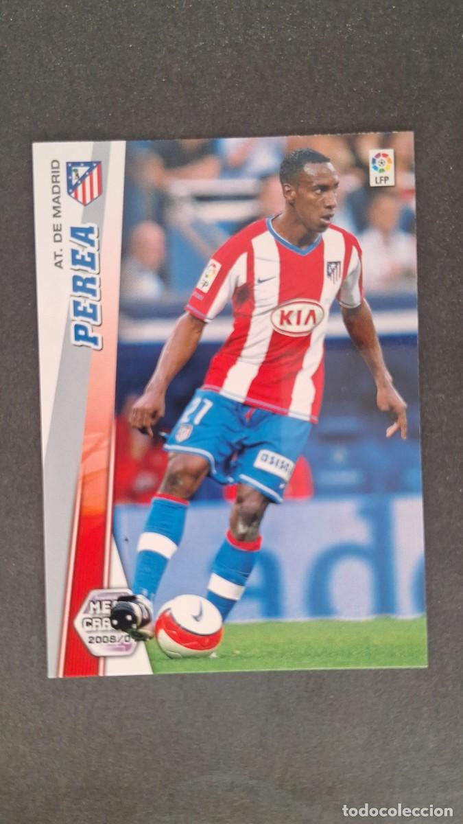 Cromos de F&uacute;tbol: L3 PEREA ATLETICO DE MADRID 42 PANINI MEGACRACKS 2008 2009 08 09