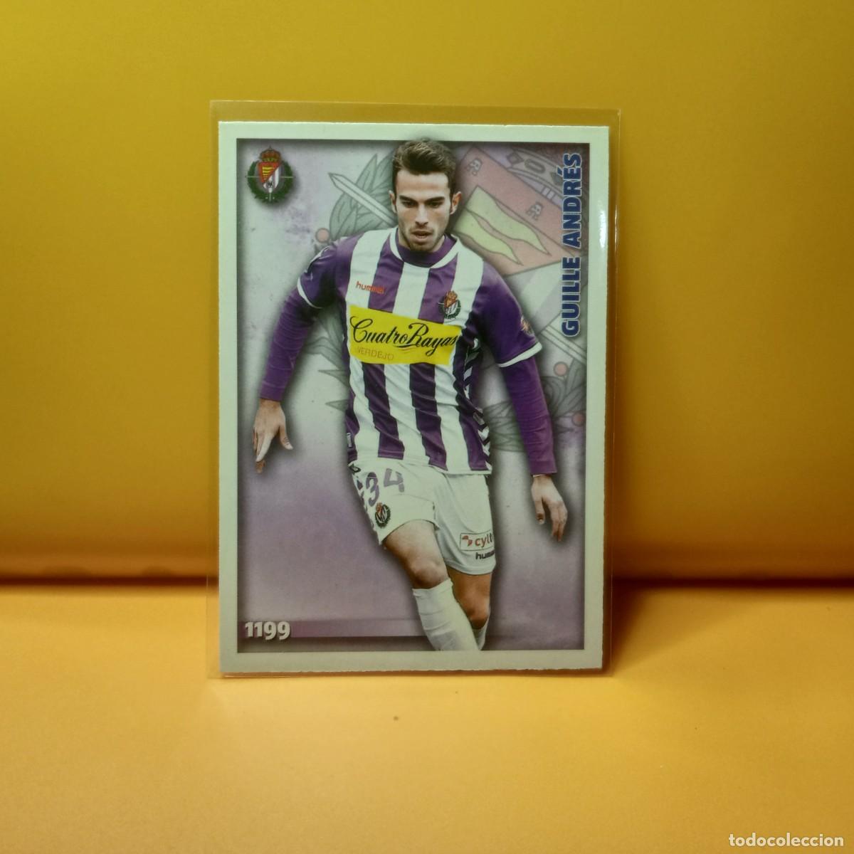 Cromos de F&uacute;tbol: MUNDICROMO 2014 2015 14 15 REAL VALLADOLID GUILLE ANDRF&Eacute;S 1199 UHIII