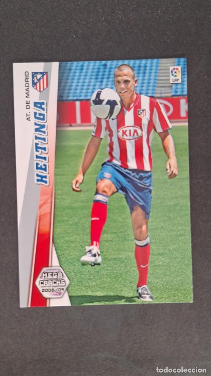 Cromos de F&uacute;tbol: L3 HEITINGA ATLETICO DE MADRID 43 PANINI MEGACRACKS 2008 2009 08 09