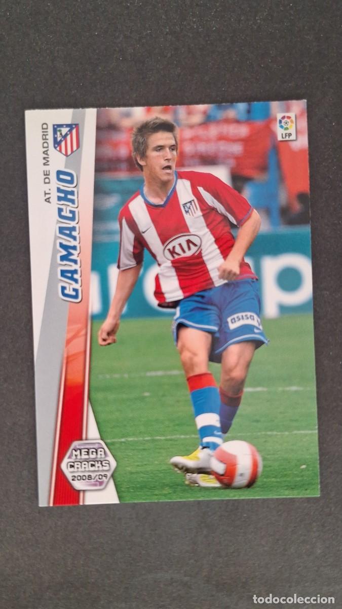 Cromos de F&uacute;tbol: L3 CAMACHO ATLETICO DE MADRID 46 PANINI MEGACRACKS 2008 2009 08 09