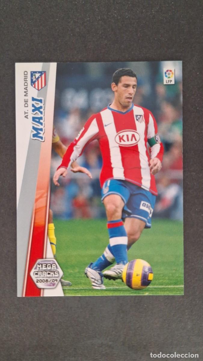 Cromos de F&uacute;tbol: L3 MAXI ATLETICO DE MADRID 48 PANINI MEGACRACKS 2008 2009 08 09